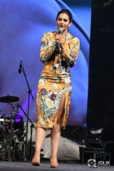 Rakul Preet Singh At Dhruva Movie Pre Release Function